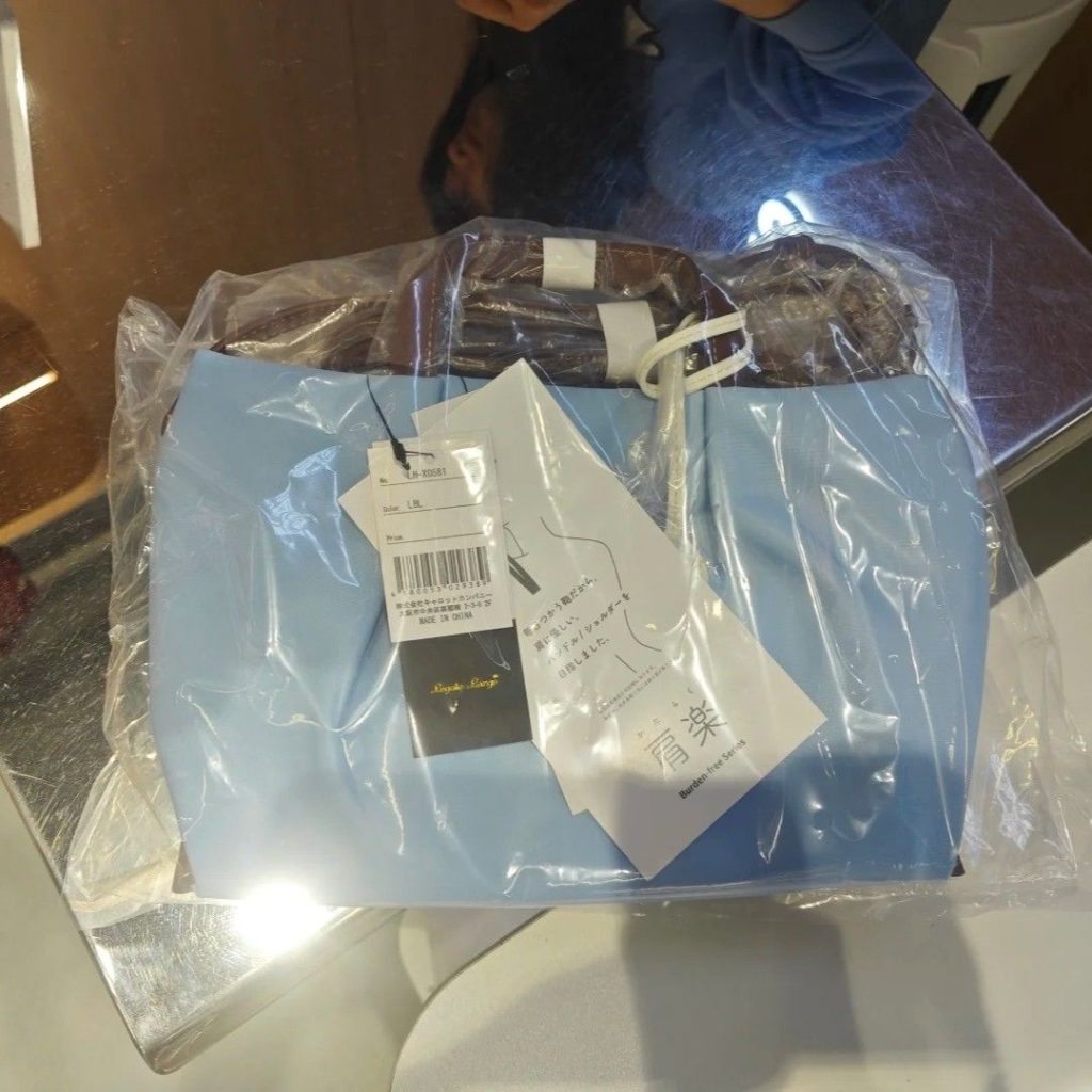 跨境代办实录:帮美国客户代买限定版Anello包包并转寄