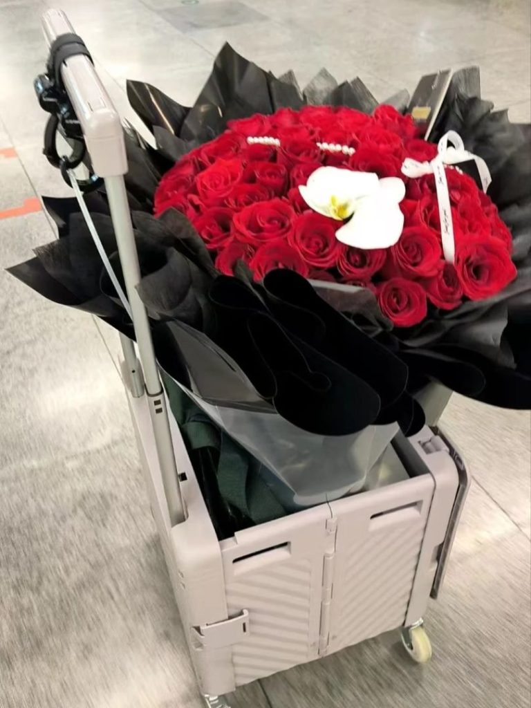 99朵玫瑰跨城告白：深圳送香港海辉工业中心实录