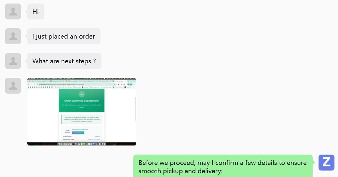 cross-border delivery from a Dongguan factory to a remote Hong Kong